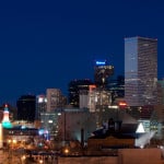 Denver Skyline at Blue Hour